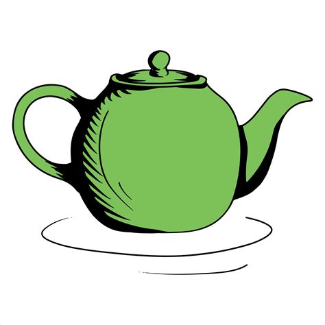 Teapot Tea Kettle Tea Ceremony Cartoon Style 2511435 Vector Art At Vecteezy