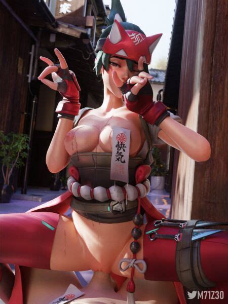 Kiriko Evilbaka Overwatch Hentai Arena