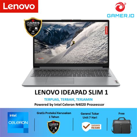 Jual Lenovo Ideapad Slim Intel N Gb Gb Dos Win Inch