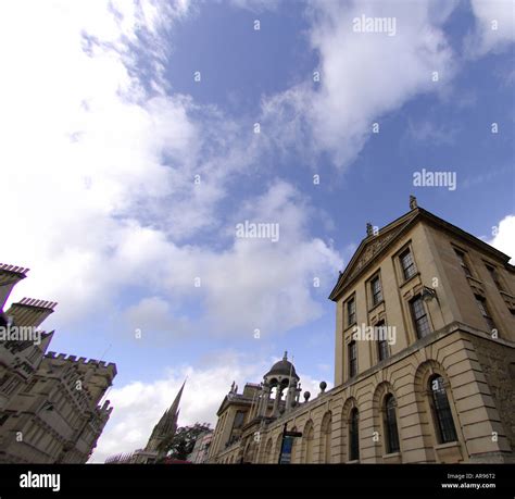 The Queens College Oxford Stock Photo Alamy