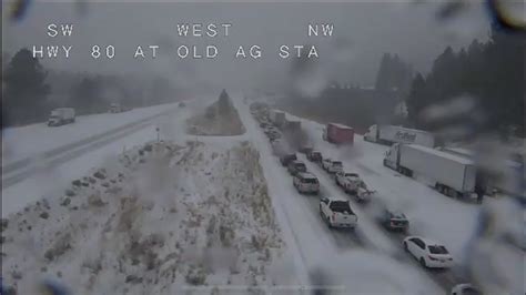 I-80 reopens in the Sierra after multiple collisions - ABC7 San Francisco