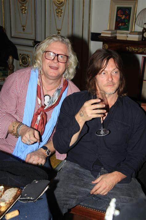 Photo Exclusif Pierre Jean Chalen On Norman Reedus After Du