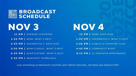 Blizzard Unveils Blizzcon Schedule New Overwatch Hero And More