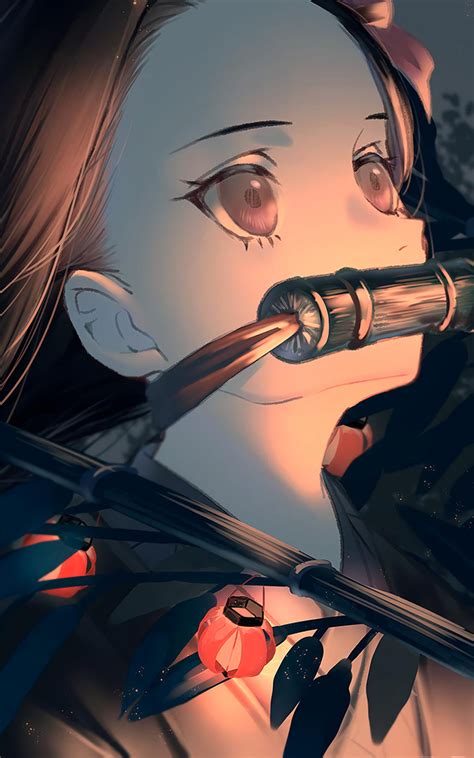 1200x1920 Resolution Nezuko Kamado Artwork 1200x1920 Resolution Wallpaper Wallpapers Den