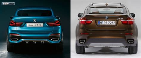 Photo Comparison Bmw X4 Vs Bmw X6