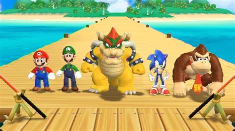 Mario Party Minigames Mario Vs Luigi Vs Donkey Kong Vs Diddy Kong