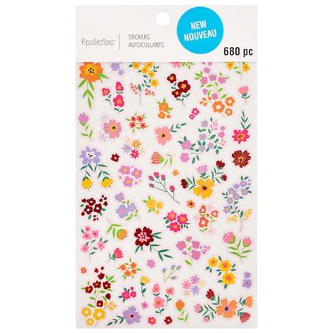 Floral Stickers By Recollections™ Michaels