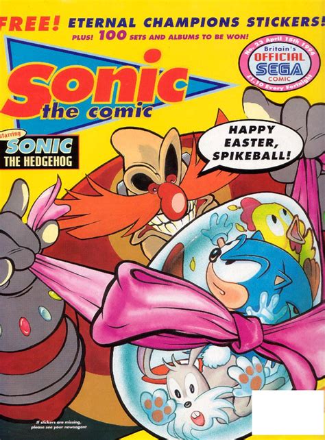 Sonic The Comic 023 April 15 1994 Sonic The Comic UK Retromags