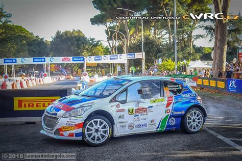 Andreucci Paolo Castiglioni David Peugeot T Rally Di Roma