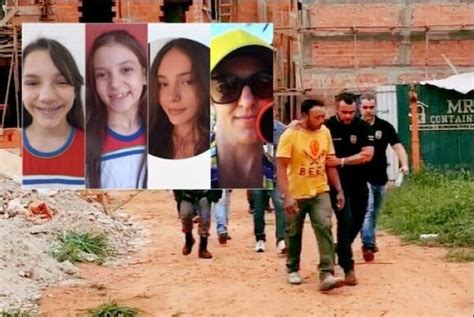 Drama em Sorriso Mãe e três filhas brutalmente assassinadas suspeito