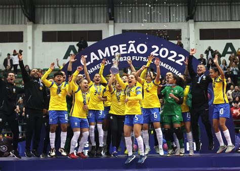 Brasil Campe N Invicto De La Conmebol Sub Futsal Femenina