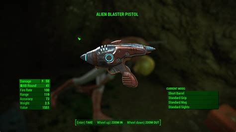 Fallout Guide Where To Find The Alien Blaster Pistol