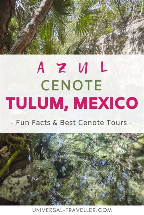 Visit the beautiful Cenote Azul Tulum, Mexico