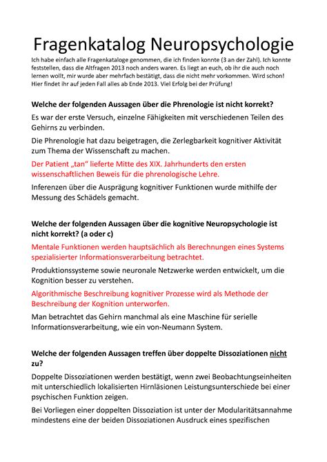 Klausur Dezember Fragen Und Antworten Fragenkatalog