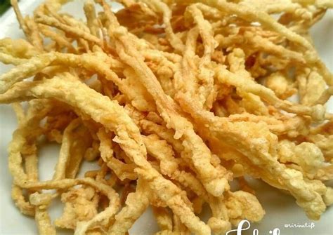 Resep Jamur Enoki Crispy