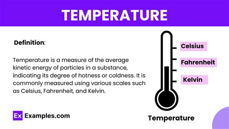 Temperature - Examples, Definition, Fomula, Scales, Effects