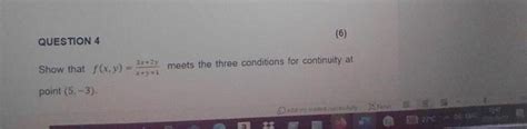 [solved] Show That F X Y Frac{3 X 2 Y}{x Y 1} Mee