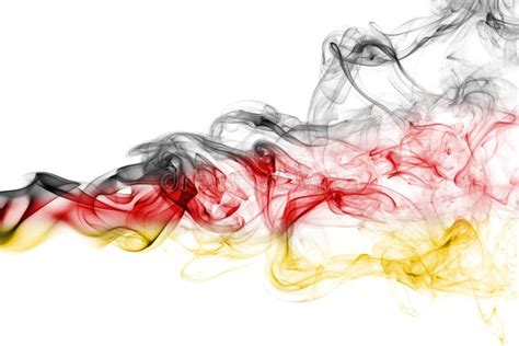 Germany Flag Smoke Stock Illustration Illustration Of Dynamic