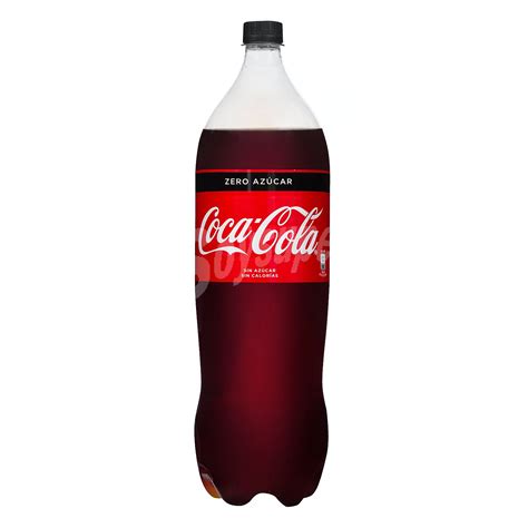 Coca Cola Zero Refresco de cola zero azúcar Botella de 2 l