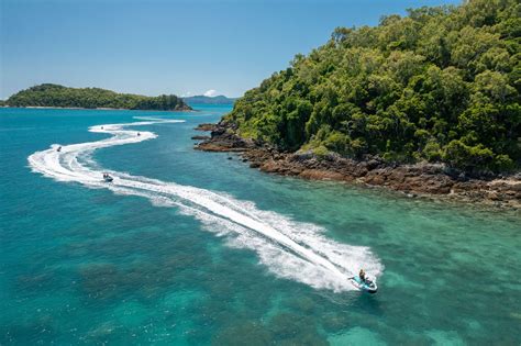 Whitsunday Jet Ski Tours Two Island Safari Tour Airlie Beach Hotel