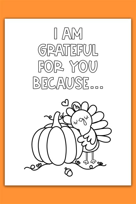 Printable Thanksgiving Cards For Preschoolers