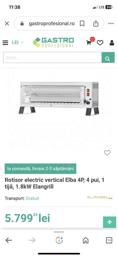 Rotisor Pui Electric Stare Perfecta Arad Olx Ro