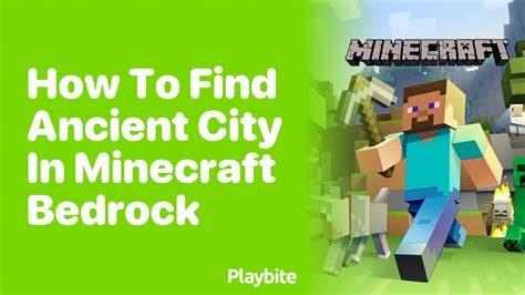 How To Find Ancient City In Minecraft Bedrock Playbite