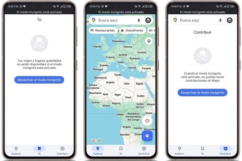C Mo Activar El Modo Inc Gnito De Google Maps