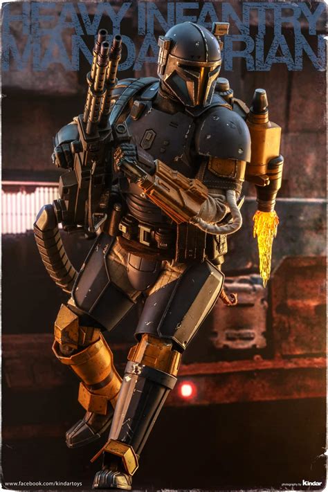 Hot Toys Release Final Product Images For The Mandalorian Heavy Infantry 1 6 Scale Figure