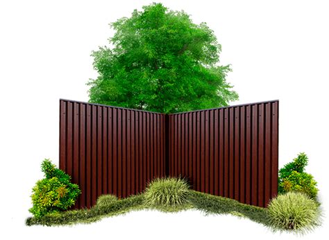 Калькулятор заборов из профнастила - рассчитать стоимость забора из ...