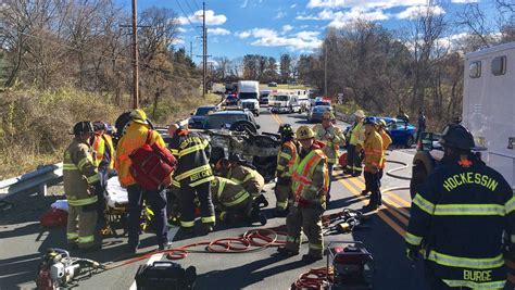 Three Vehicle Crash On Lancaster Pike Sends 2 To Hospital