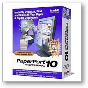 Amazon ScanSoft PaperPort Professional V 10 Complete