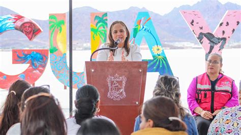 Inaugura Alcaldesa Karla Córdova Comedor Escolar en Secundaria en Guaymas