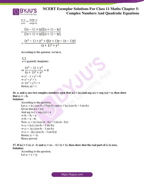 Complex Numbers And Quadratic Equations Class 11 Extra Questions