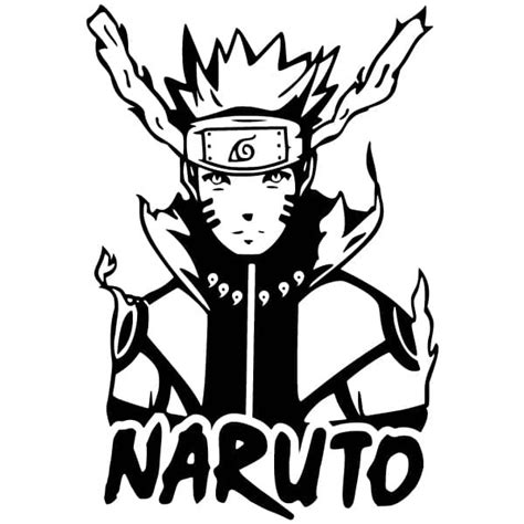 Naruto Logo wall sticker