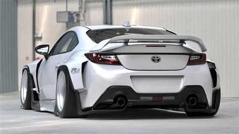 New Toyota Gr 86 Looks Insanely Cool With Rocket Bunny Widebody Kit