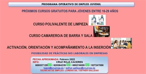 Acciones Formativas Programa Operativo De Empleo Juvenil Universidad