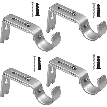 Rosewinec Pieces Curtain Brackets Curtain Holder Metal Curtain Holder