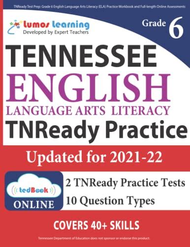 Tnready Test Prep Grade English Language Arts Literacy Ela