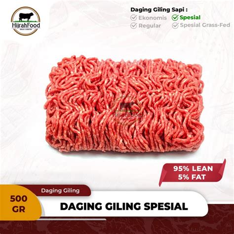 Jual Daging Giling Sapi Minced Ground Beef Special Less Fat Pilih