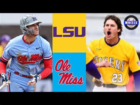 #1 LSU vs Ole Miss Highlights (Game 3, CRAZY GAME!) | 2023 College ...