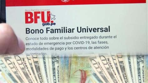 Link del Bono Familiar Universal 760 soles 2023 todavía se puede