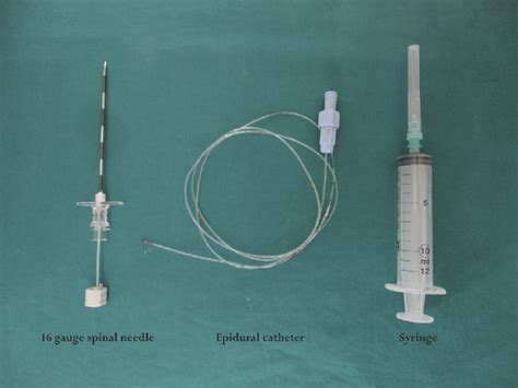 Bupivicaine Spinal Anesthesia Kit