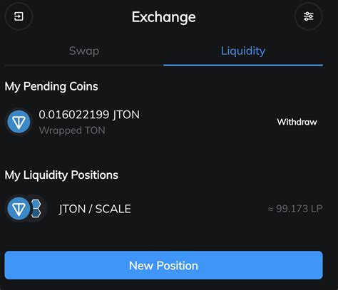 C Mo Depositar Cripto En Un Fondo De Liquidez En Dedust Telegraph