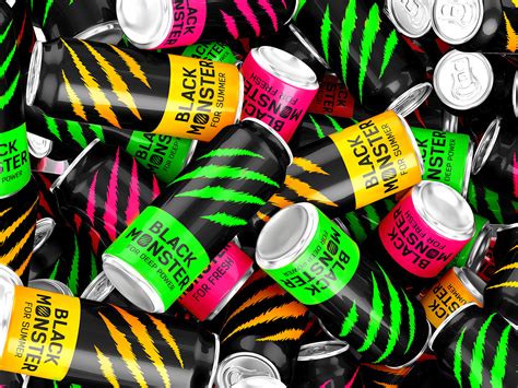 Soda can label design :: Behance