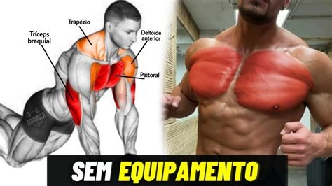 Melhores Exercícios Treino de Peito e Tríceps Completo em casa