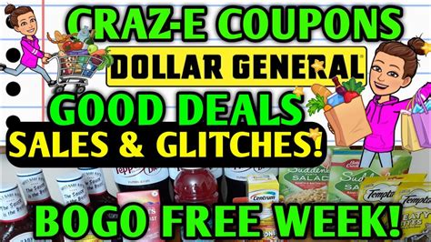 🤑good Deals And Glitches🤑dollar General Couponing This Week 523 529🤑