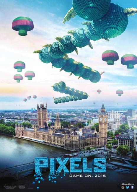 Pixels Centipede Poster - Movie Fanatic