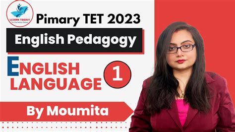 English Pedagogy For Primary Tet Class Wb Tet Ctet D El Ed