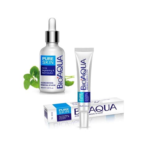 Bioaqua Pure Skin Akne Sivilce ve Iz Serumu ve Kremi Seti 2 Fiyatı